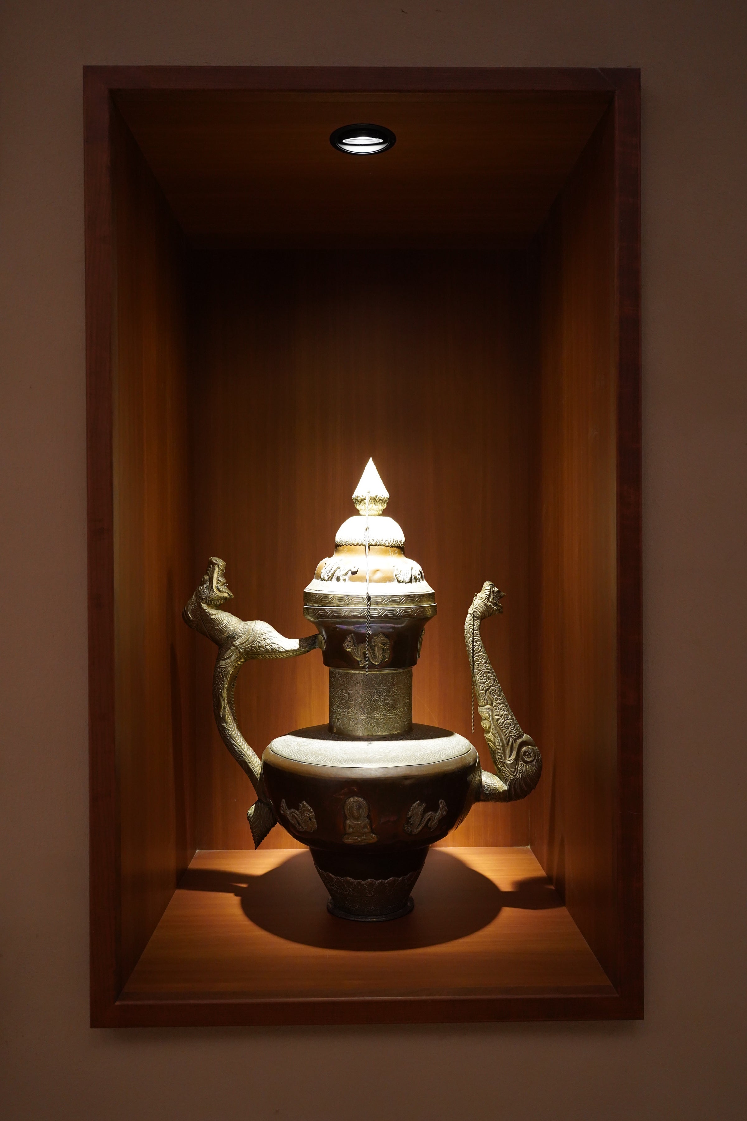 値下げインド民俗絵画ミティーラ画 生命の木とライオン Satta Narayan